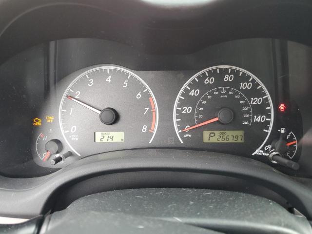 2T1BU4EE2BC711717 - 2011 TOYOTA COROLLA LE BASE MAROON photo 9