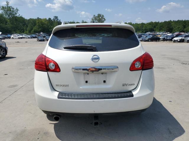 JN8AS5MV1DW657592 - 2013 NISSAN ROGUE S WHITE photo 6