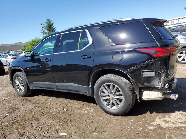 1GNETWKW7RJ130437 - 2024 CHEVROLET TRAVERSE LT BLACK photo 2