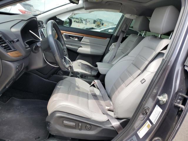 5J6RW1H87KA035521 - 2019 HONDA CR-V EXL GRAY photo 7