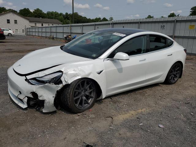 5YJ3E1EB7KF387987 - 2019 TESLA MODEL 3 WHITE photo 1