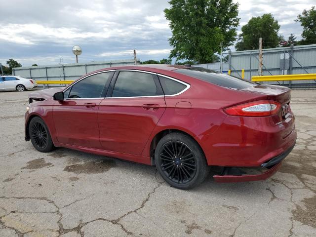 3FA6P0HR8DR350450 - 2013 FORD FUSION SE RED photo 2