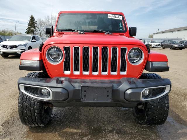 1C4HJXEG3MW526933 - 2021 JEEP WRANGLER U SAHARA Қызыл фото 5