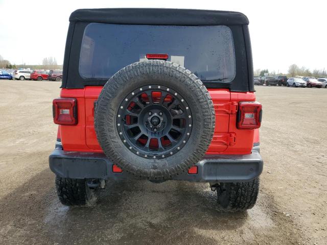1C4HJXEG3MW526933 - 2021 JEEP WRANGLER U SAHARA Қызыл фото 6