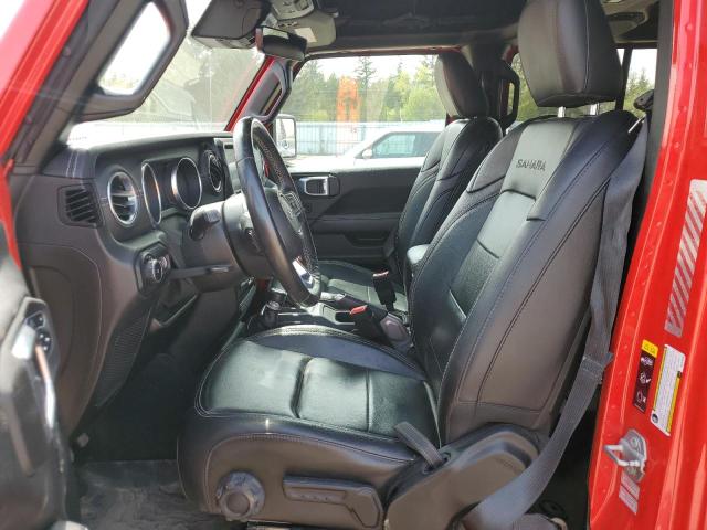 1C4HJXEG3MW526933 - 2021 JEEP WRANGLER U SAHARA Қызыл фото 7