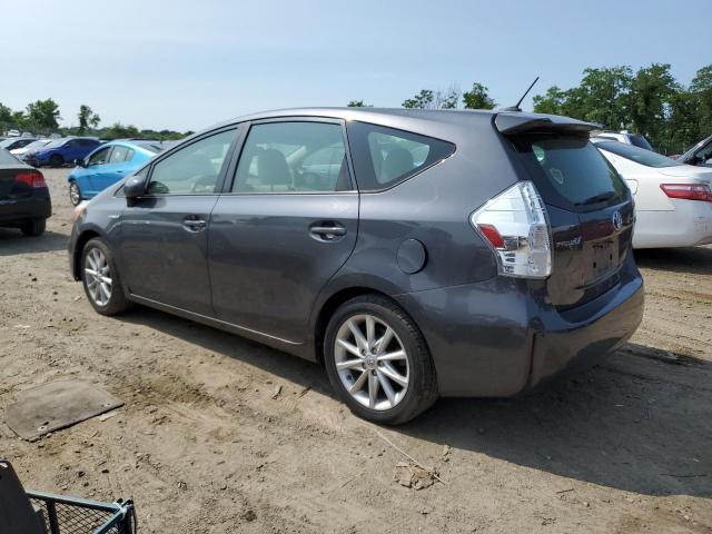 JTDZN3EU7D3214302 - 2013 TOYOTA PRIUS V GRAY photo 2