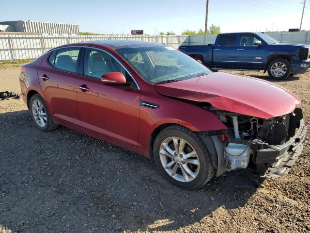 5XXGN4A70CG007665 - 2012 KIA OPTIMA EX RED photo 4