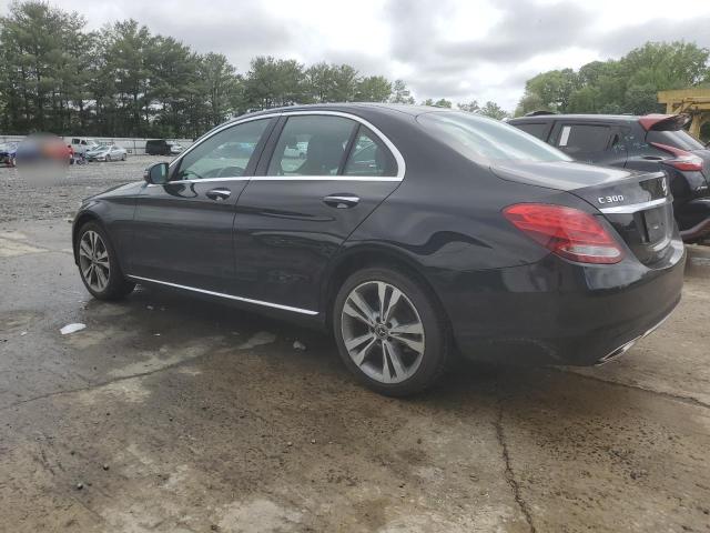 55SWF4KB7JU281519 - 2018 MERCEDES-BENZ C 300 4MATIC BLACK photo 2