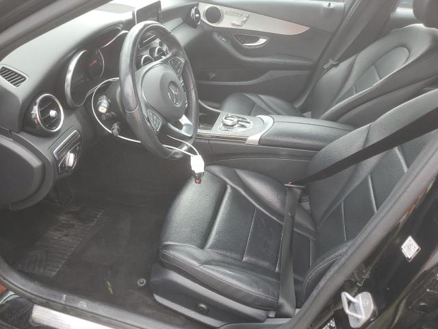 55SWF4KB7JU281519 - 2018 MERCEDES-BENZ C 300 4MATIC BLACK photo 7