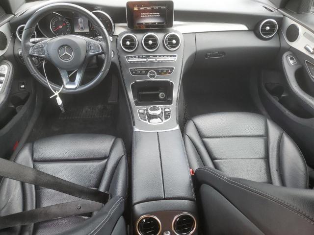 55SWF4KB7JU281519 - 2018 MERCEDES-BENZ C 300 4MATIC BLACK photo 8