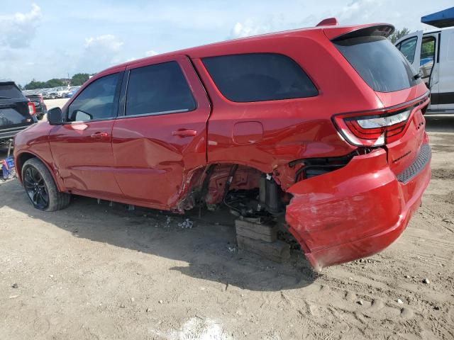 1C4RDHDG5MC598513 - 2021 DODGE DURANGO GT RED photo 2