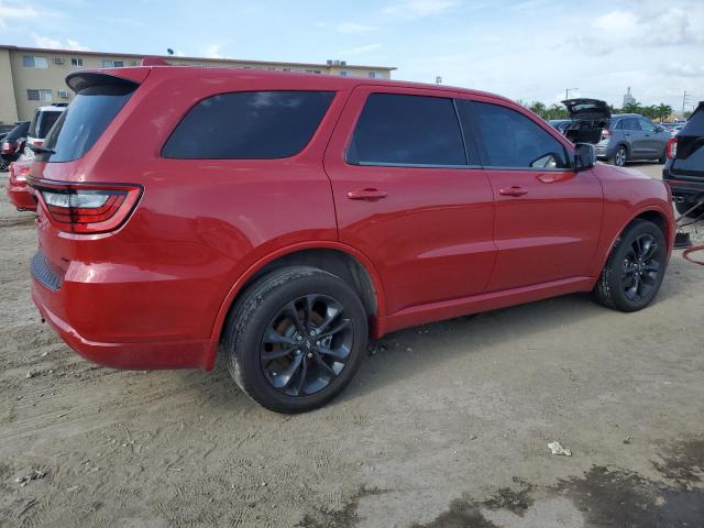 1C4RDHDG5MC598513 - 2021 DODGE DURANGO GT RED photo 3