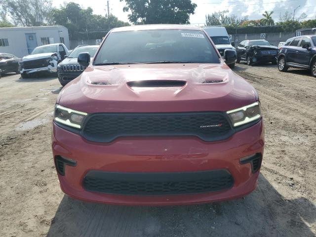 1C4RDHDG5MC598513 - 2021 DODGE DURANGO GT RED photo 5