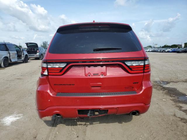 1C4RDHDG5MC598513 - 2021 DODGE DURANGO GT RED photo 6