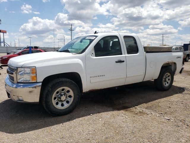 1GCRKSE7XCZ247027 - 2012 CHEVROLET SILVERADO K1500 LT WHITE photo 1