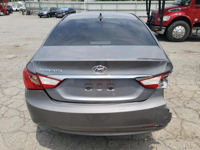 5NPEB4AC4DH521957 - 2013 HYUNDAI SONATA GLS GRAY photo 6