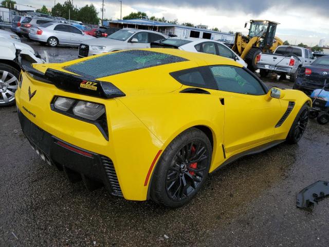 1G1YT2D65F5601803 - 2015 CHEVROLET CORVETTE Z06 3LZ YELLOW photo 3