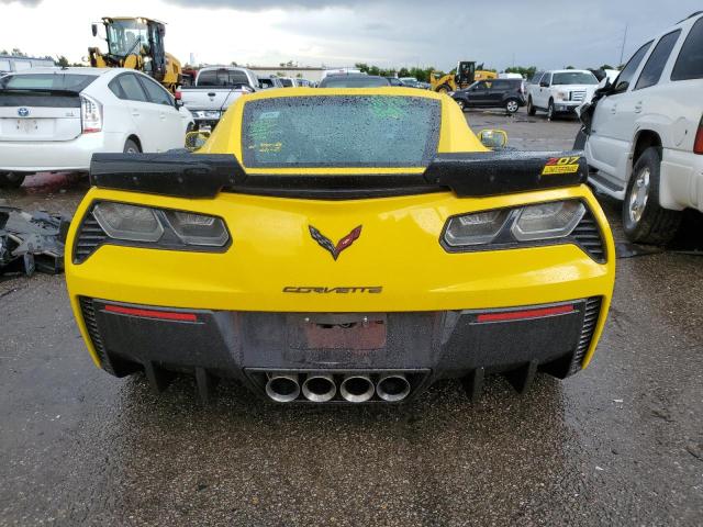 1G1YT2D65F5601803 - 2015 CHEVROLET CORVETTE Z06 3LZ YELLOW photo 6