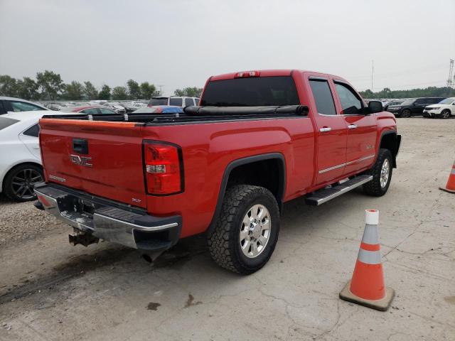 1GT22ZEGXFZ106196 - 2015 GMC SIERRA K2500 SLT RED photo 3