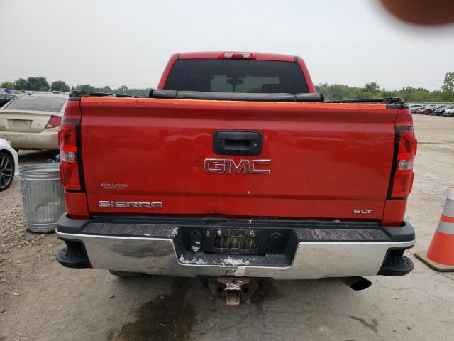 1GT22ZEGXFZ106196 - 2015 GMC SIERRA K2500 SLT RED photo 6