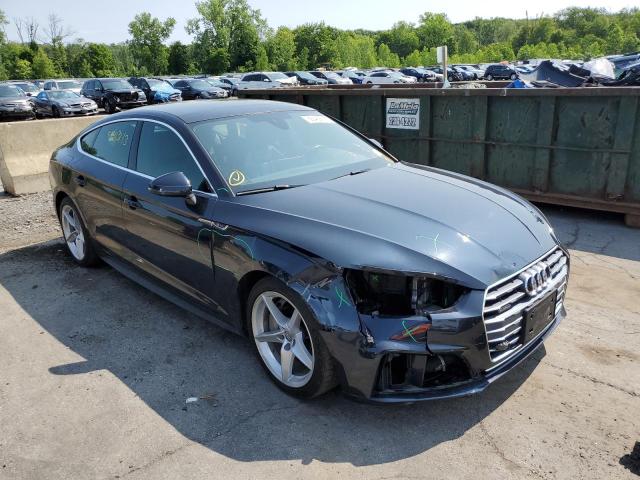 WAUENCF52JA074783 - 2018 AUDI A5 PREMIUM PLUS S-LINE BLUE photo 4