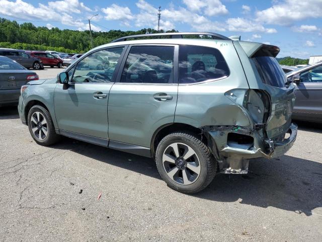 JF2SJAJC9JH430683 - 2018 SUBARU FORESTER 2.5I LIMITED GREEN photo 2