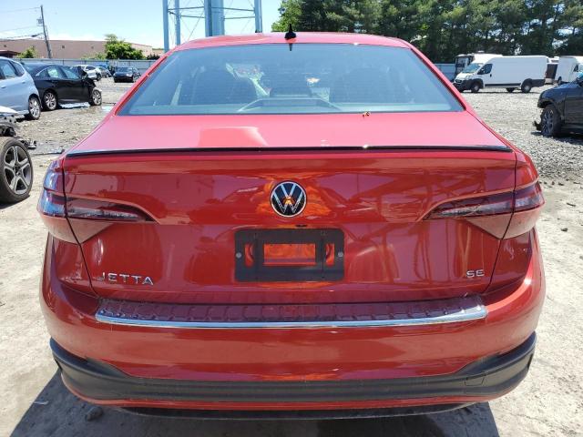 3VW7M7BU1PM050860 - 2023 VOLKSWAGEN JETTA SE RED photo 6