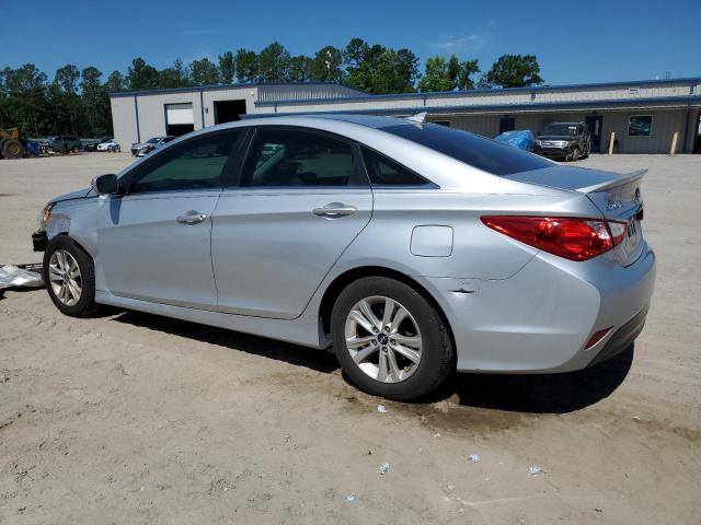 5NPEB4AC7EH841548 - 2014 HYUNDAI SONATA GLS SILVER photo 2