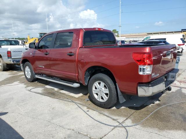 5TFEM5F19AX007416 - 2010 TOYOTA TUNDRA CREWMAX SR5 BURGUNDY photo 2