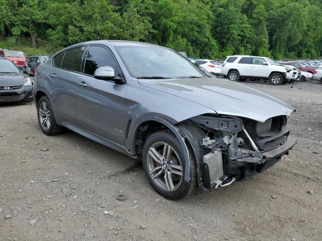 5UXKU6C54K0Z66988 - 2019 BMW X6 XDRIVE50I GRAY photo 4