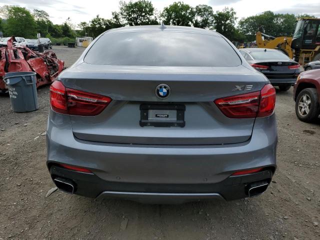 5UXKU6C54K0Z66988 - 2019 BMW X6 XDRIVE50I GRAY photo 6