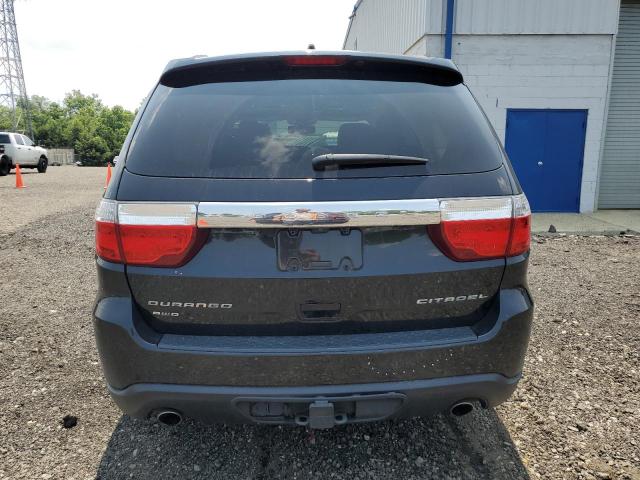 1C4SDJET4DC677837 - 2013 DODGE DURANGO CITADEL CHARCOAL photo 6