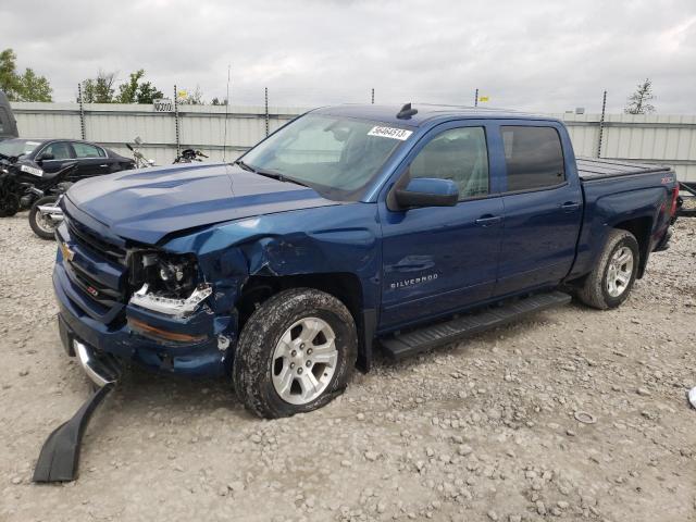 3GCUKREC2GG344213 - 2016 CHEVROLET SILV1500 4 K1500 LT BLUE photo 1