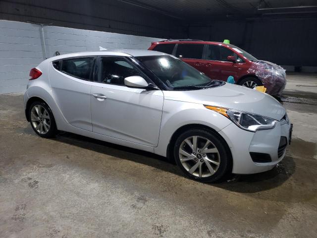 KMHTC6AD9GU281481 - 2016 HYUNDAI VELOSTER SILVER photo 4