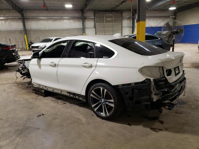 WBA4J1C04LCE50382 - 2020 BMW 430I GRAN COUPE WHITE photo 2