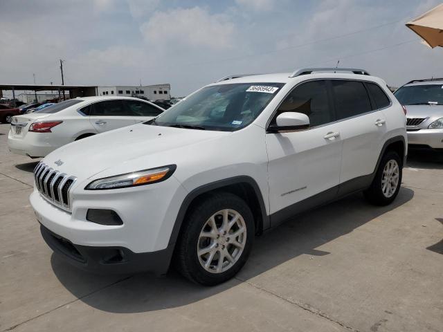 1C4PJLCB9FW711339 - 2015 JEEP CHEROKEE LATITUDE WHITE photo 1