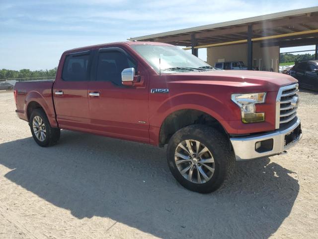 1FTEW1EG3FKE79821 - 2015 FORD F150 SUPERCREW MAROON photo 4