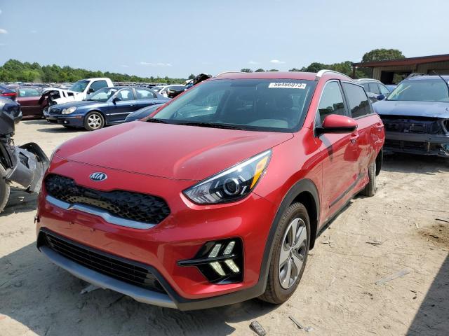 KNDCB3LC0M5470066 - 2021 KIA NIRO LX RED photo 1