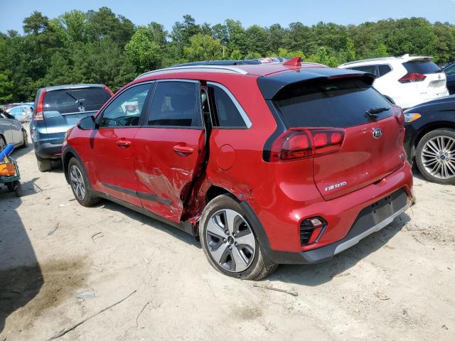 KNDCB3LC0M5470066 - 2021 KIA NIRO LX RED photo 2