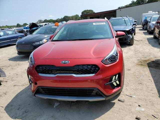 KNDCB3LC0M5470066 - 2021 KIA NIRO LX RED photo 5