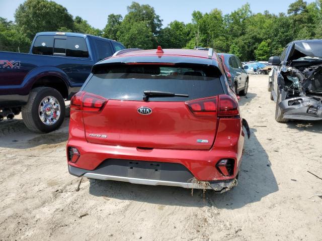 KNDCB3LC0M5470066 - 2021 KIA NIRO LX RED photo 6