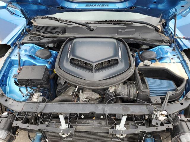 2C3CDZFJ4GH177201 - 2016 DODGE CHALLENGER R/T SCAT PACK BLUE photo 11
