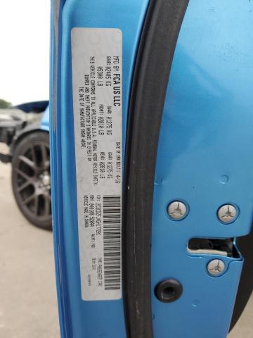 2C3CDZFJ4GH177201 - 2016 DODGE CHALLENGER R/T SCAT PACK BLUE photo 12