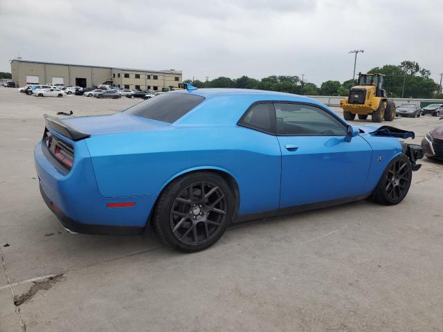 2C3CDZFJ4GH177201 - 2016 DODGE CHALLENGER R/T SCAT PACK BLUE photo 3