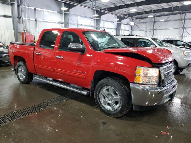 3GCPKSE75DG208774 - 2013 CHEVROLET SILVERADO K1500 LT RED photo 4