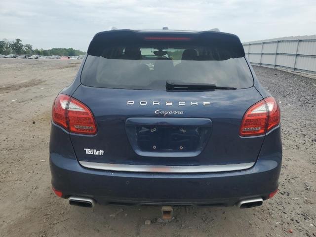 WP1AF2A24DLA25243 - 2013 PORSCHE CAYENNE BLUE photo 6