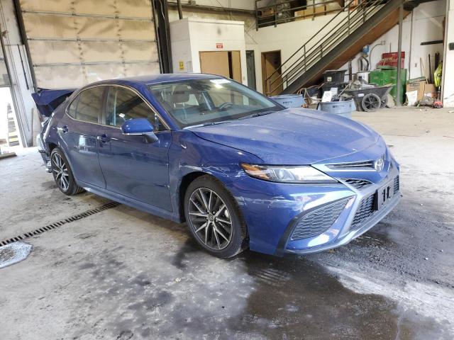 4T1G11AK5PU140268 - 2023 TOYOTA CAMRY SE NIGHT SHADE BLUE photo 4