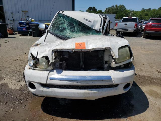 5TBRT34193S407070 - 2003 TOYOTA TUNDRA ACCESS CAB SR5 WHITE photo 5