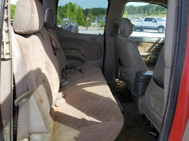 5TEGN92NX3Z297540 - 2003 TOYOTA TACOMA DOUBLE CAB PRERUNNER RED photo 10