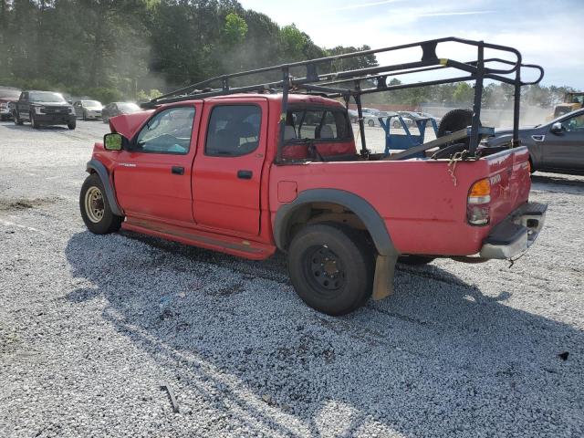 5TEGN92NX3Z297540 - 2003 TOYOTA TACOMA DOUBLE CAB PRERUNNER RED photo 2